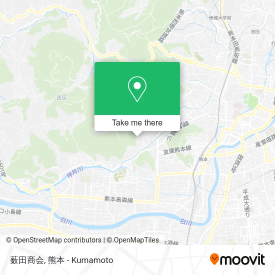 薮田商会 map