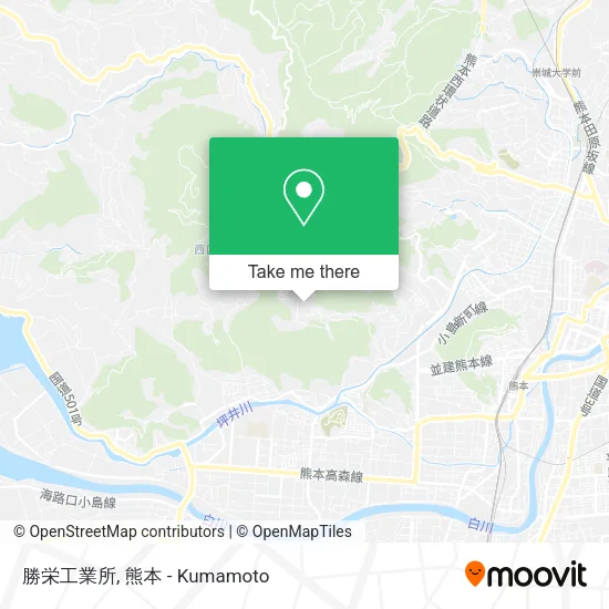勝栄工業所 map