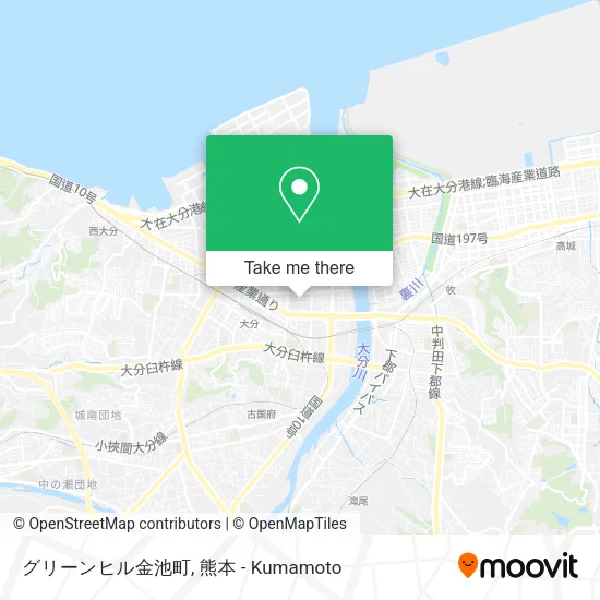 グリーンヒル金池町 map
