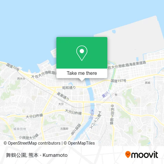 舞鶴公園 map