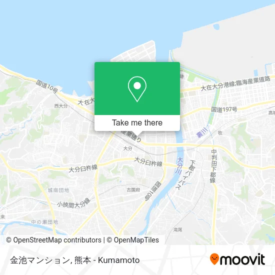 金池マンション map