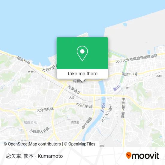恋矢車 map