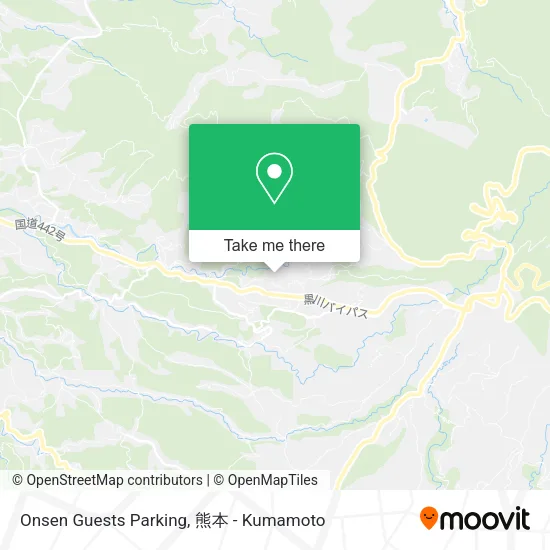 Onsen Guests Parking map