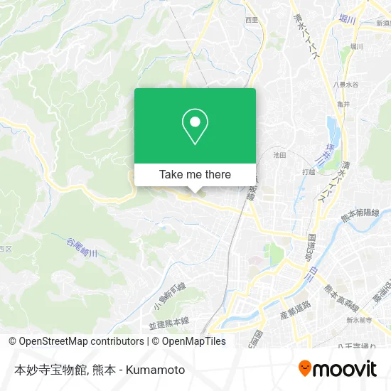 本妙寺宝物館 map