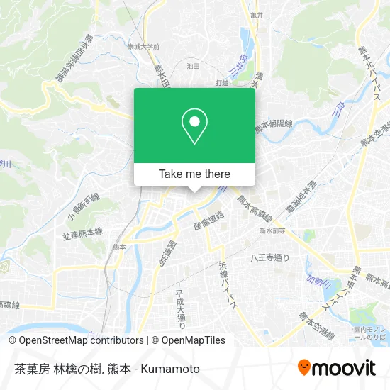 茶菓房 林檎の樹 map