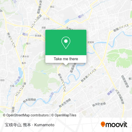 宝積寺山 map