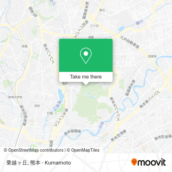 乗越ヶ丘 map