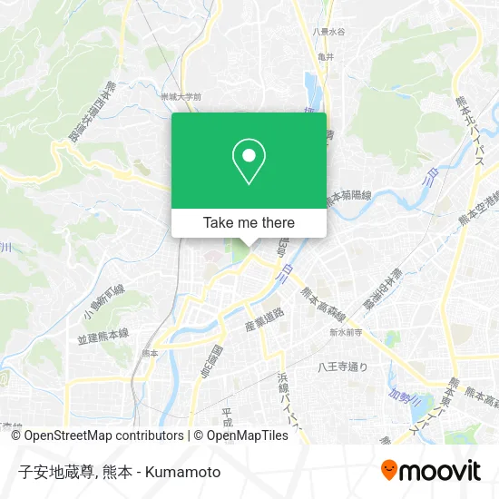 子安地蔵尊 map