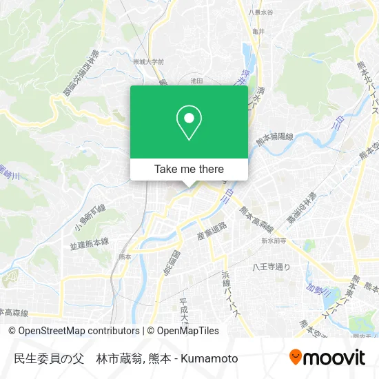 民生委員の父　林市蔵翁 map