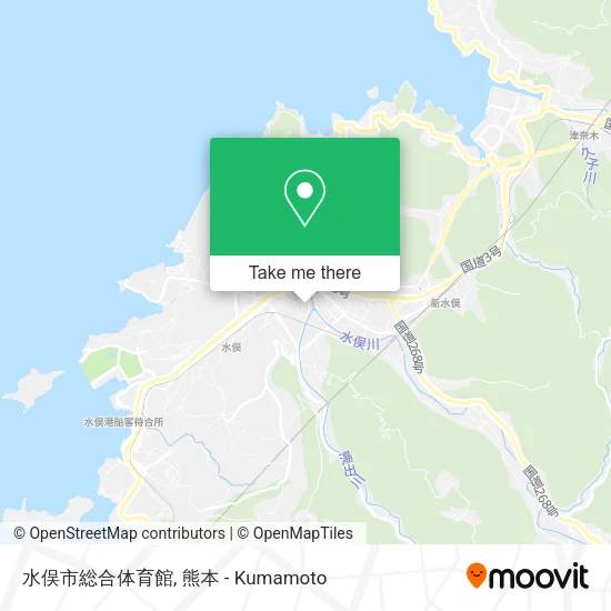 水俣市総合体育館 map
