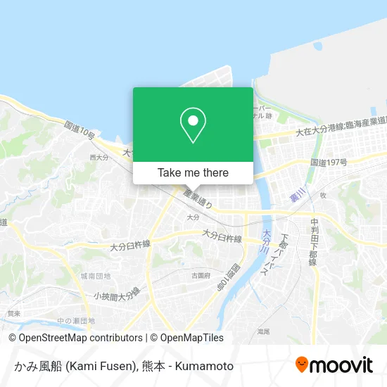 かみ風船 (Kami Fusen) map