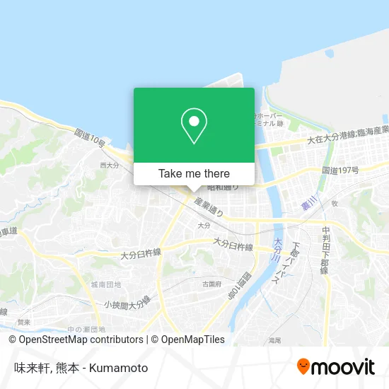 味来軒 map