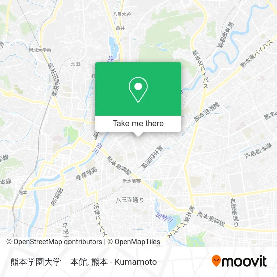 熊本学園大学　本館 map