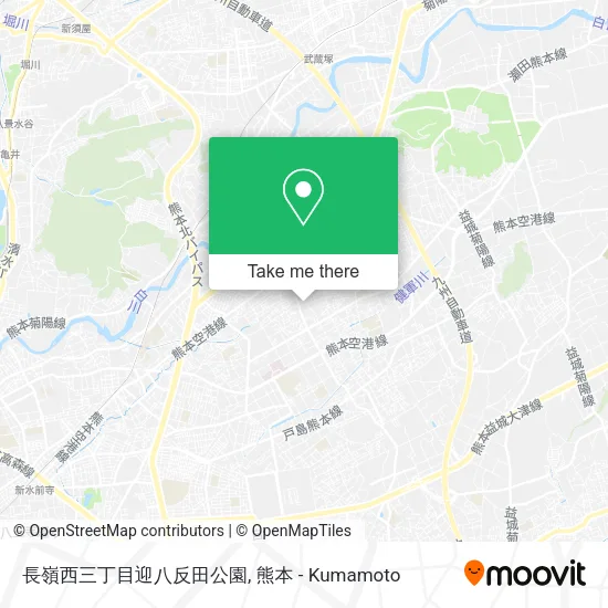 長嶺西三丁目迎八反田公園 map