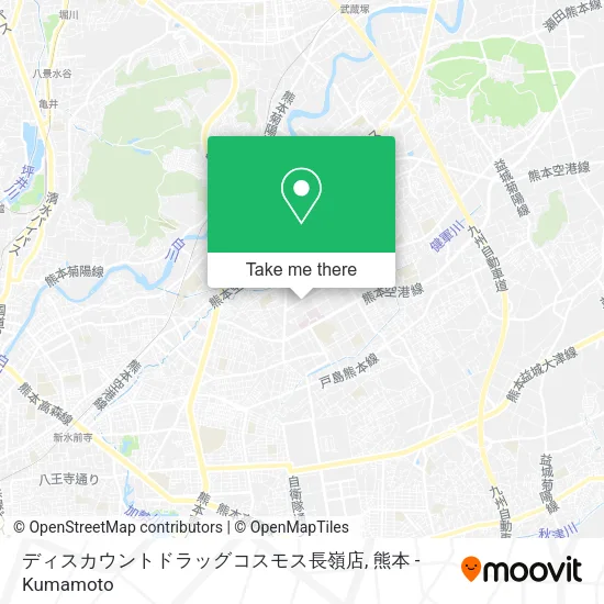 ディスカウントドラッグコスモス長嶺店 map