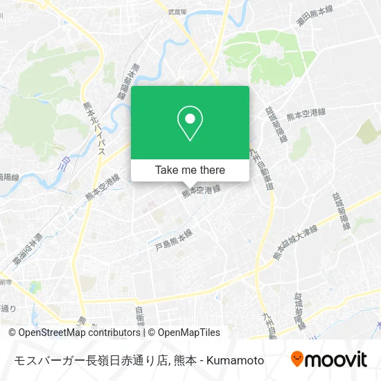 モスバーガー長嶺日赤通り店 map
