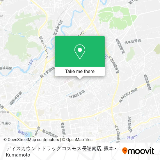 ディスカウントドラッグコスモス長嶺南店 map