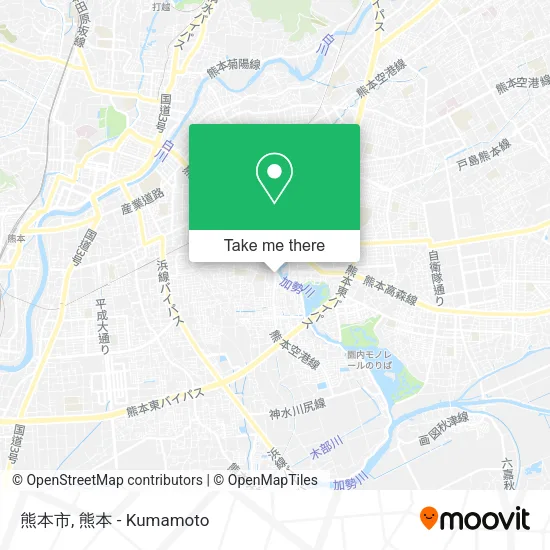 熊本市 map