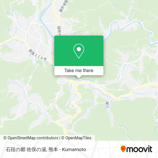 石段の郷 佐俣の湯 map