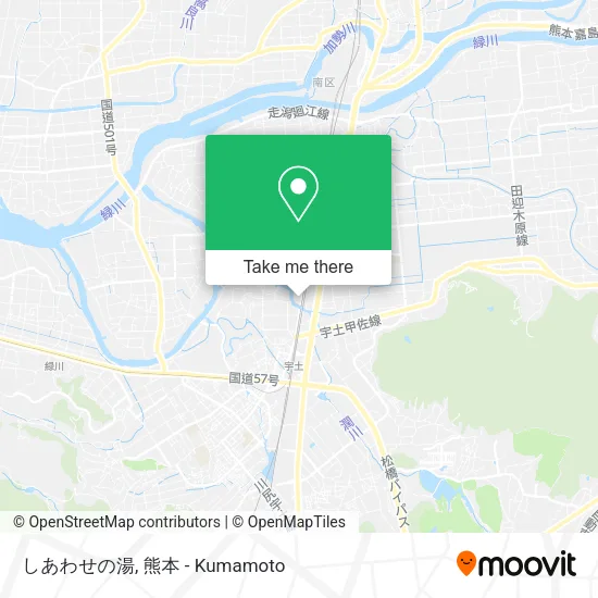 しあわせの湯 map