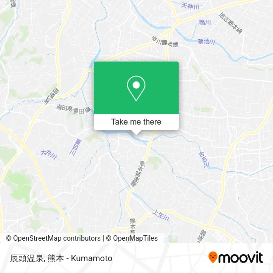 辰頭温泉 map
