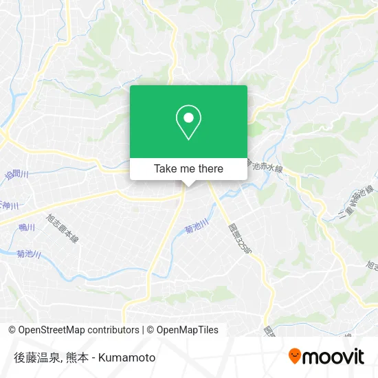 後藤温泉 map