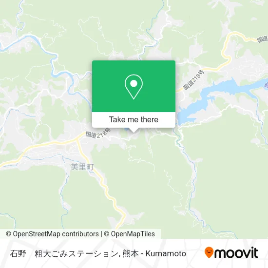 石野　粗大ごみステーション map
