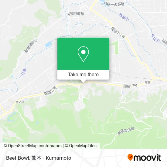 Beef Bowl map