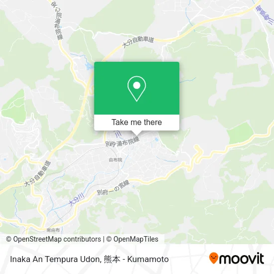 Inaka An Tempura Udon map