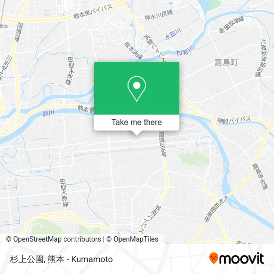 杉上公園 map