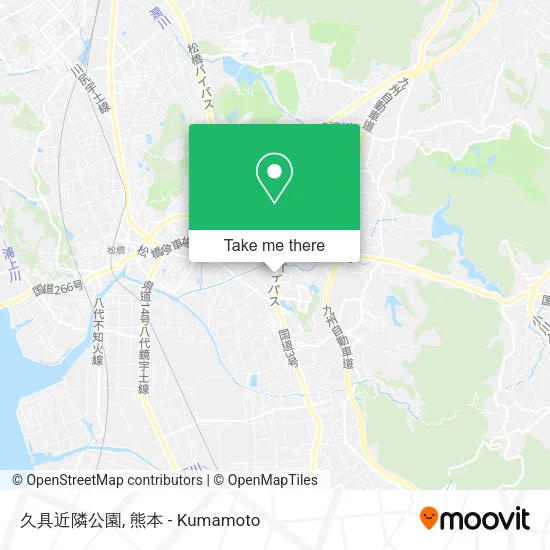 久具近隣公園 map