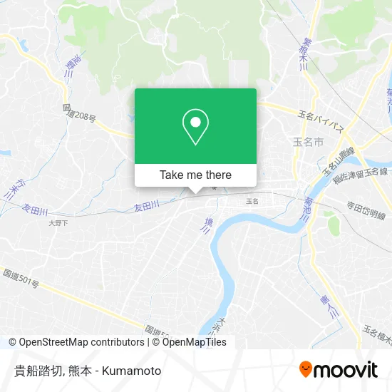 貴船踏切 map