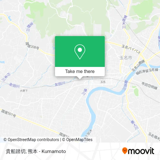 貴船踏切 map