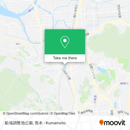船場調整池公園 map