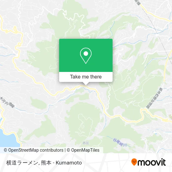 横道ラーメン map