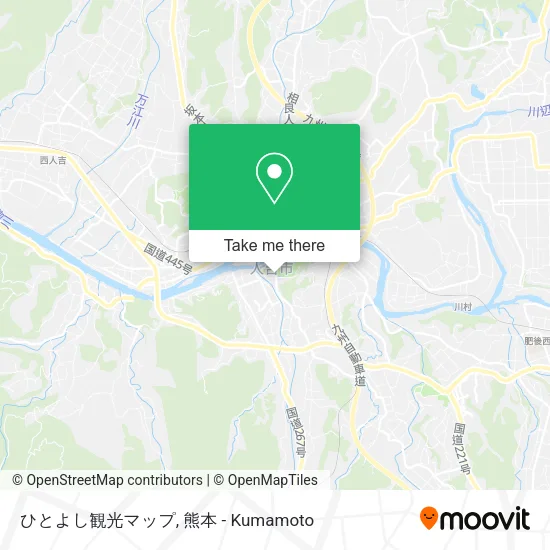 ひとよし観光マップ map