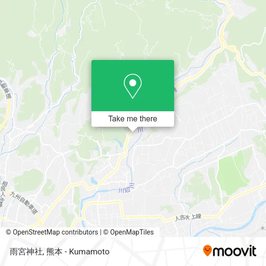 雨宮神社 map