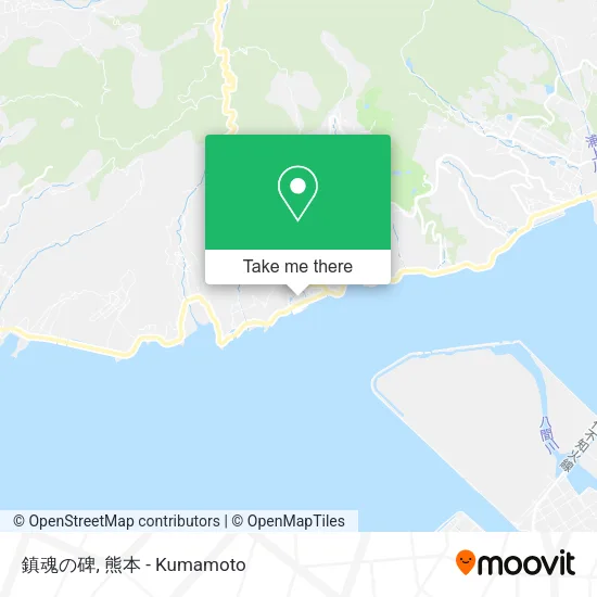 鎮魂の碑 map