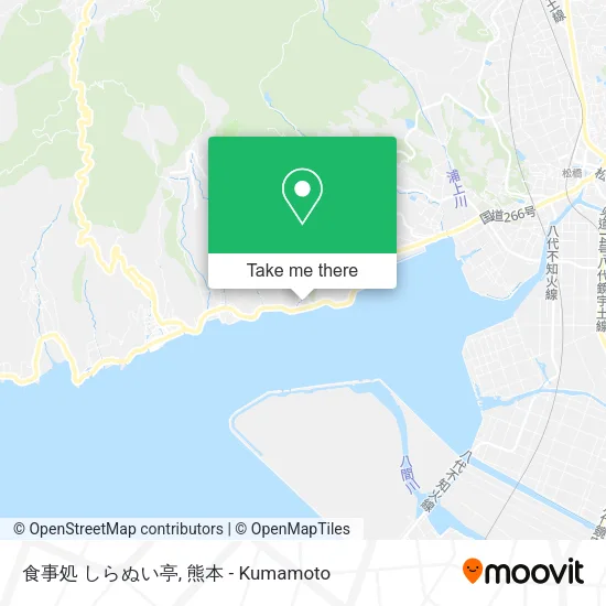 Dining Shiranui-tei map
