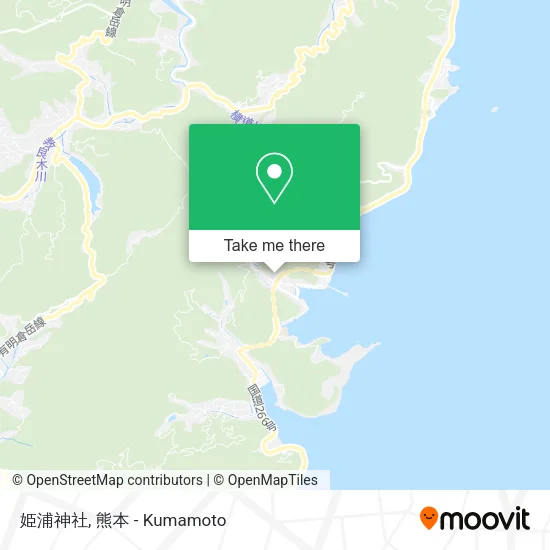 姫浦神社 map