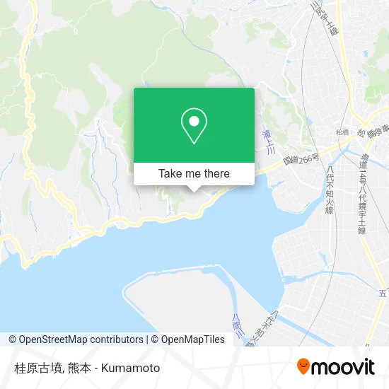 桂原古墳 map