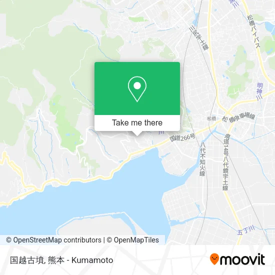 国越古墳 map
