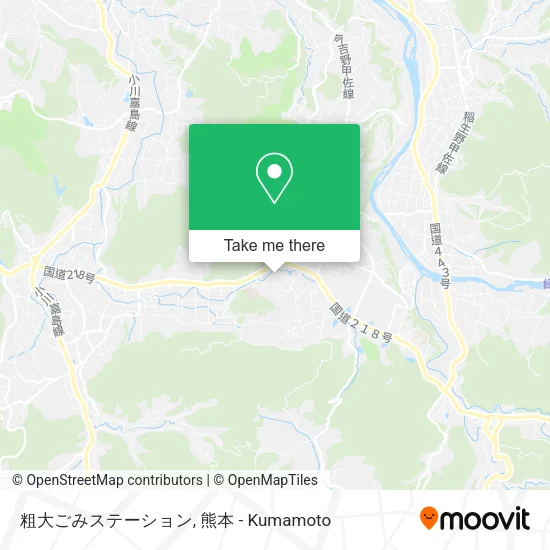 粗大ごみステーション map