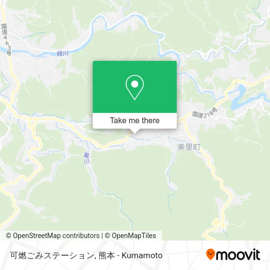 可燃ごみステーション map
