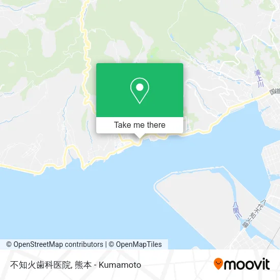 不知火歯科医院 map
