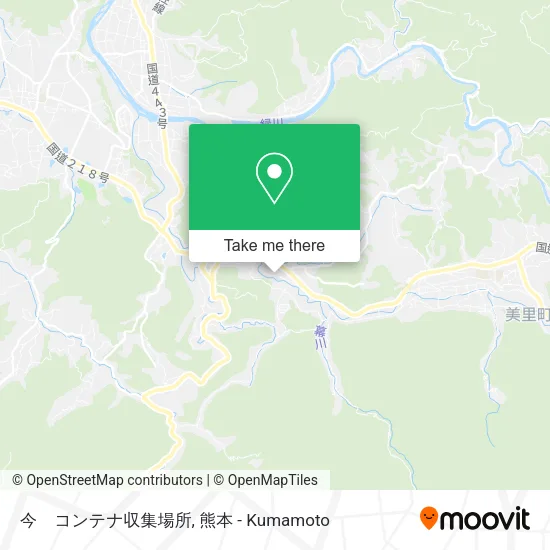 今　コンテナ収集場所 map