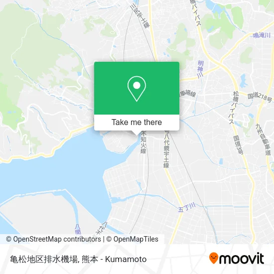 亀松地区排水機場 map
