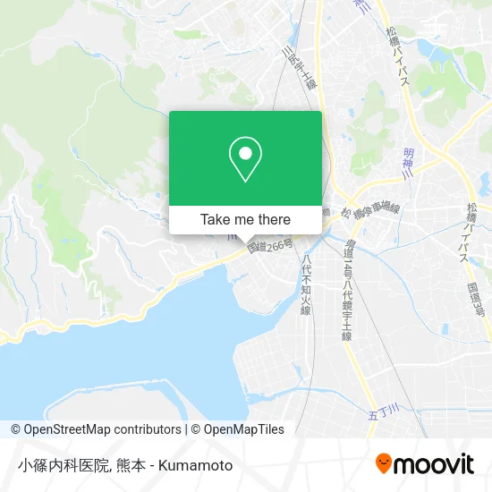小篠内科医院 map