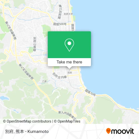 別府 map