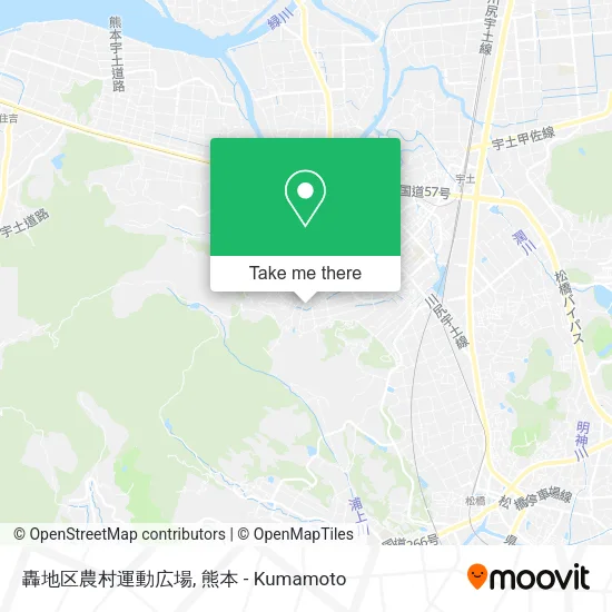 轟地区農村運動広場 map